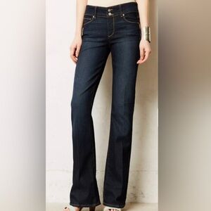Paige Hidden Hills Bootcut Jeans Size 28 Dark Wash